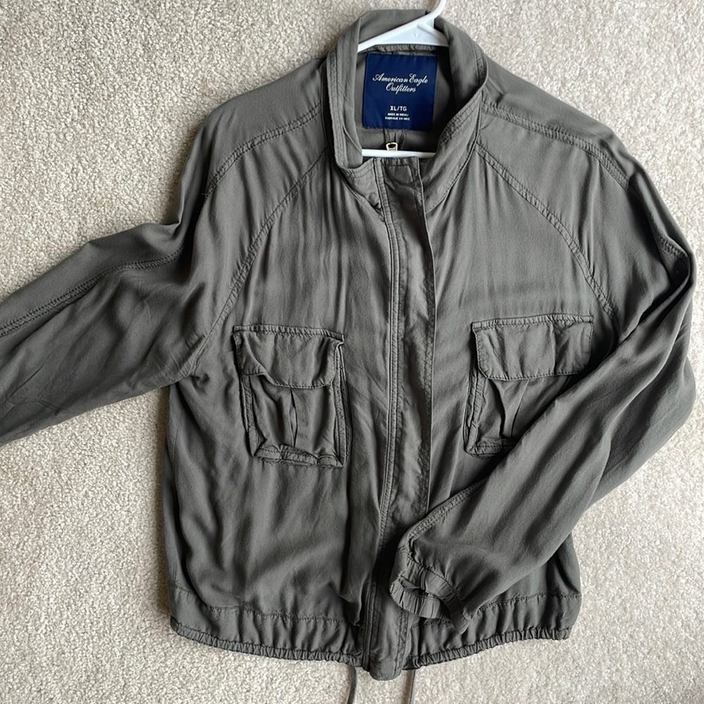 Army Green Bomber